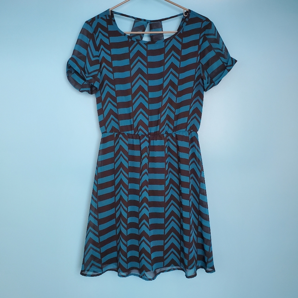 Vintage Dee Elle Dress Size Small Short Sleeve